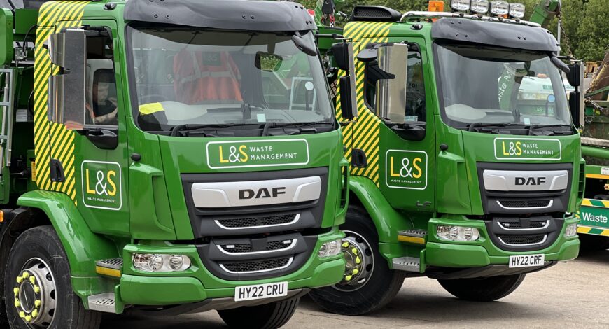 L&S Waste Management Rated Among The UK's Safest And Most Efficient Fleet Operators With New Accreditation OG