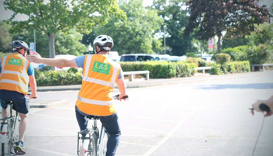 L&S Waste Management Drivers Take A Different View of The Road As Part