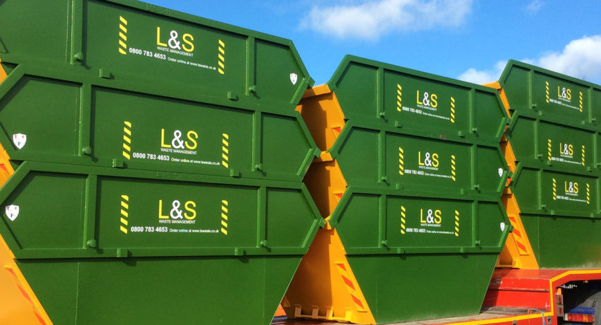 L&S Waste Management - Order Skip and Container Online - Portsmouth Hampshire Southampton Fareham