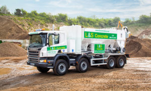 L&S Waste Management – Our Fleet – Concrete Lorry – Portsmouth
