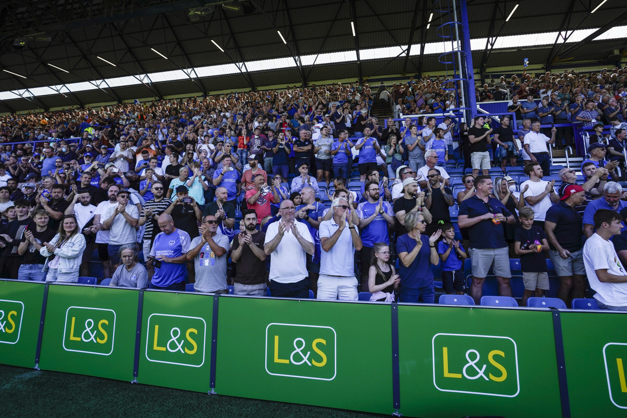 L&S Waste Management celebrate a decade of support with renewed Portsmouth Football Club deal L&S Waste Management