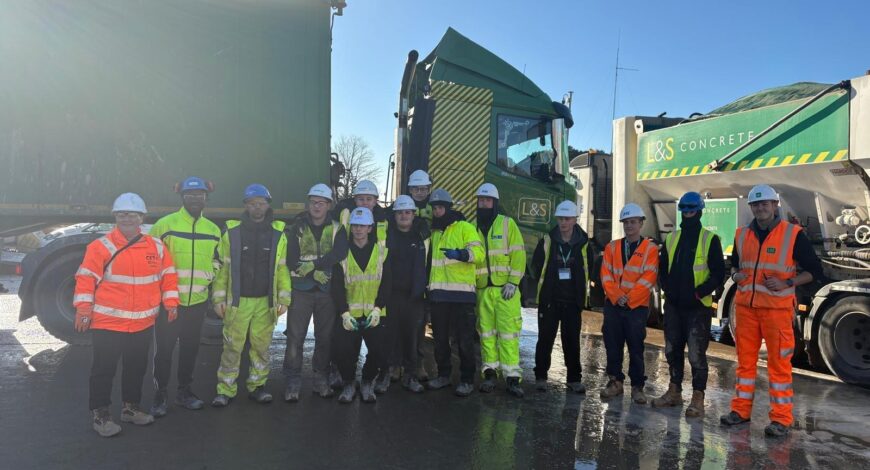CETC Groundworks Apprentices Get a Behind-the-Scenes Look at Recycling with L&S Waste